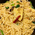 かえだハハ☆'s cooksnap of when they made 筍と豚ロースの和風パスタ.
