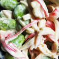 06あゆみ14's cooksnap of when they made お弁当のおかず◆カニカマ枝豆のマヨ和え◆.