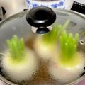 クックN4VSXF☆'s cooksnap of when they made 丸ごとかぶの肉詰め☆しょうがあんかけ.
