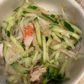 ようさんママ's cooksnap of when they made 簡単ササミともやしとキュウリの中華サラダ.