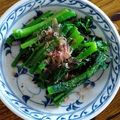 のぶなお７'s cooksnap of when they made のらぼう菜　簡単おひたし.