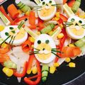 Rika☆Rin's cooksnap of when they made うさぎのイースターサラダ.