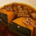クックGGAKVD☆'s cooksnap of when they made ほっこり♡カボチャと合挽き肉の煮物.