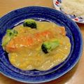 まなMINI's cooksnap of when they made 妊婦飯♪鮭とブロッコリーの クリーム煮.