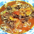 クック3IM4VX☆'s cooksnap of when they made 牛薄切り肉とトマトの赤ワイン煮風.