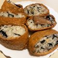 クックQPU4ZJ☆'s cooksnap of when they made ひじきご飯☆稲荷寿司.