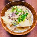 たいちん☆'s cooksnap of when they made 鯖と筍のお味噌汁.