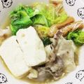 さおりらっくま's cooksnap of when they made 黄金比のスープ★塩ちゃんこ鍋.