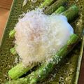 1muYuki's cooksnap of when they made アスパラステーキの半熟卵チーズがけ.