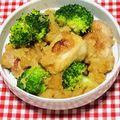tokotann's cooksnap of when they made 鶏もも肉とブロッコリーのおろし煮.