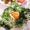 フジぽん's cooksnap of when they made もやしとワカメのユッケ風.