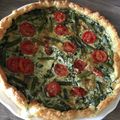 Yokchina's cooksnap of when they made 簡単で美味しい生地のほうれん草キッシュ.