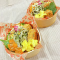 〜みみ〜's cooksnap of when they made 菜の花としっとり炒り卵のオイル混ぜご飯.