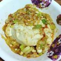 プラハの街並み's cooksnap of when they made オイマヨで炒める✿簡単♡ネギ豆腐.