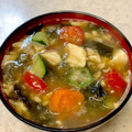 あい♪らんど's cooksnap of when they made トマトときゅうりのとろとろ納豆汁♪.