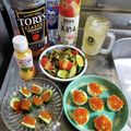 ebipeco's cooksnap of when they made お正月のおつまみに♪いくらきゅうり.