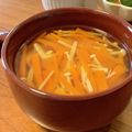 まなポコ's cooksnap of when they made ☆すぐできる！ニンジンとエノキのスープ☆.