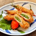 お料理ニャロメ's cooksnap of when they made ほっくり♪インゲンの豚肉巻きフライです.