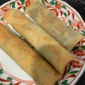 クック0LPNA2☆'s cooksnap of when they made 具はレンジで♪たっぷり野菜と豚肉の春巻き.