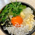 あい♪らんど's cooksnap of when they made 湘南名物★釜揚げしらす丼★.