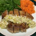Etsu☆ko's cooksnap of when they made フライパンで簡単 鳥モモ肉のネギ塩ダレ.
