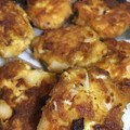 atzoo's cooksnap of when they made ふわっふわ☆豆腐とおからイカしんじょ揚げ.