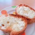 ☆３匹の子ぶた☆'s cooksnap of when they made 材料3つ！簡単！蜂蜜ミルクトースト♪.