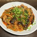 クロ８５'s cooksnap of when they made 野菜ジュースで中華！？なすの簡単麻婆春雨.
