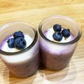 クック57VEW9☆'s cooksnap of when they made ブルーベリームースのクリームチーズ添え.