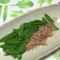おはなすき's cooksnap of when they made 絹さやのおひたし・柚子胡椒風味.