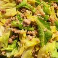 良mama's cooksnap of when they made 超簡単　キャベツとひき肉の味噌炒め♡.