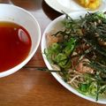 悪ママ's cooksnap of when they made 美味しい冷たい肉そばの真似(簡易レシピ).