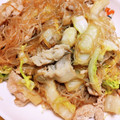 cotton777's cooksnap of when they made ✩白菜と春雨の豚肉炒め✩.