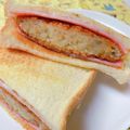 ☆３匹の子ぶた☆'s cooksnap of when they made 簡単♪ハムチーズコロッケのトースト☆.