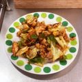 ミアンミアン's cooksnap of when they made m豚とキャベツのヤンニョムチキン風.