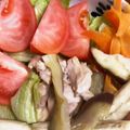 ちゃぎー's cooksnap of when they made 簡単蒸し鶏、なすのサラダ.