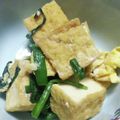 クック6HQII1☆'s cooksnap of when they made 厚揚げとニラのふんわり玉子炒め.