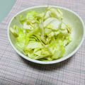 みぎわ's cooksnap of when they made 無限に食べられる生キャベツ.