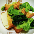 くみちょ～～'s cooksnap of when they made 白菜と厚揚げの生姜風味.