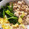 きららんらん☆'s cooksnap of when they made 簡単♫子供も大好き♫ 鶏そぼろ丼.