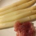 じんこ。's cooksnap of when they made ☆ホワイトアスパラ〜オランデーズソース☆.