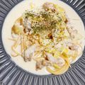 ＊＊めろん＊＊'s cooksnap of when they made 牛乳☆豚バラ&春キャベツのクリームパスタ.