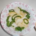 白いぐれーぷ's cooksnap of when they made 山芋のシャキシャキわさび醤油炒め.