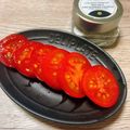 のんべぇヒロ's cooksnap of when they made トリュフ塩でコクうま！スライストマト.