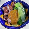 Gamikapo's cooksnap of when they made ほたる烏賊の酢みそ和え.