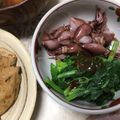 明日の風☆'s cooksnap of when they made 菜の花とホタルイカの酢みそ和え♪.