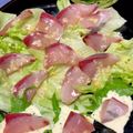 ルぴあ's cooksnap of when they made 簡単おつまみ＊大葉とチーズとお刺身と＊.