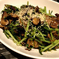CHRISHOLIC's cooksnap of when they made 簡単おかず！春菊と豚肉の美味しい炒め.