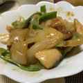 かばぐっち's cooksnap of when they made 鶏ささみとピーマンと玉ねぎのマヨ醤油炒め.