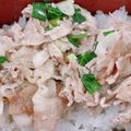 51エリア's cooksnap of when they made 豚しゃぶネギ塩丼.